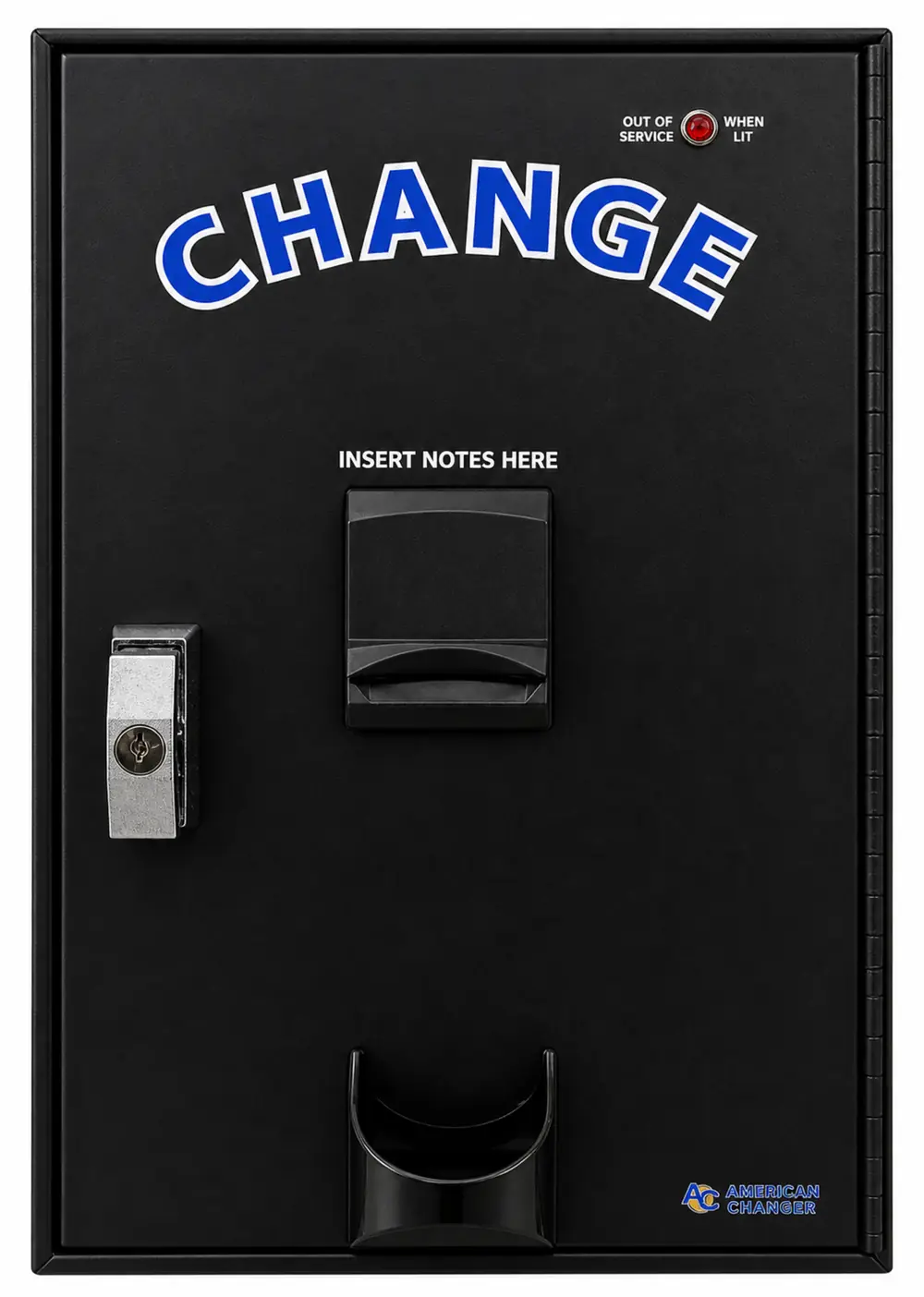American Changer AC201 Front Load Banknote Changer