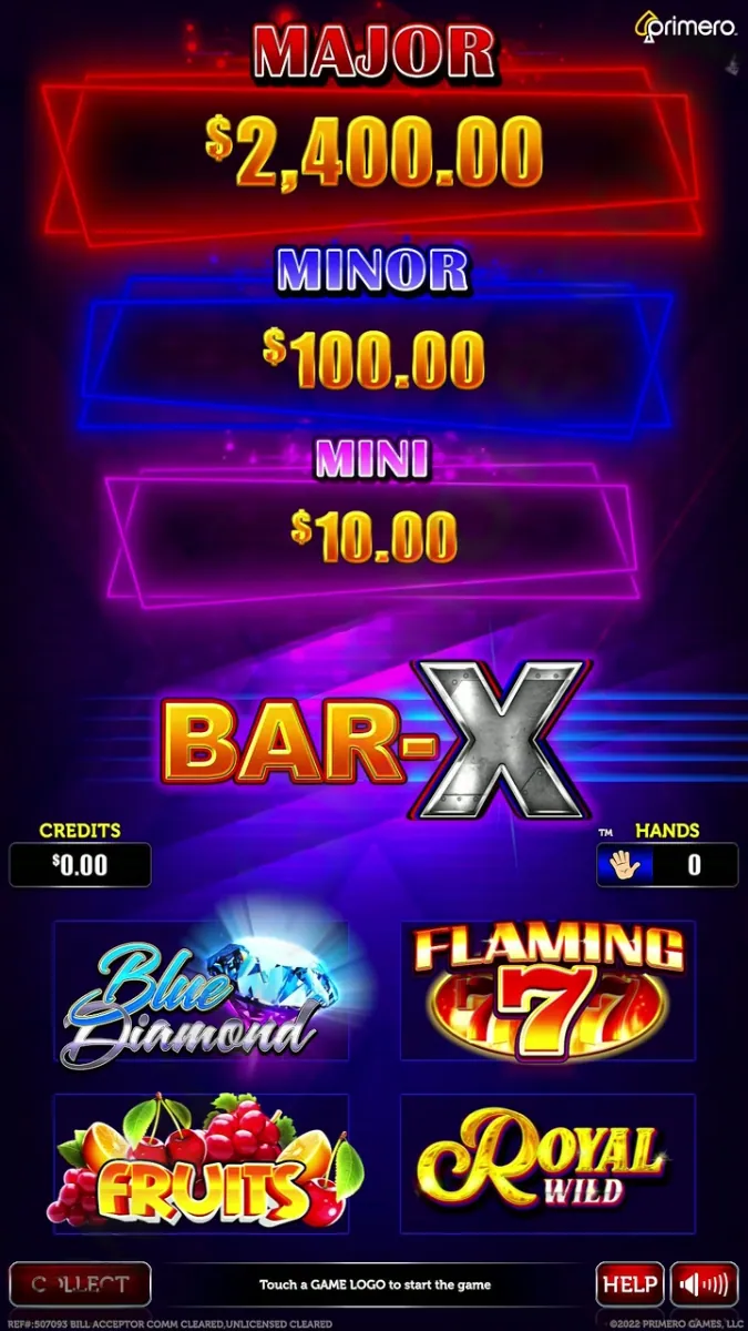 BarX Skill Game Board by Primero