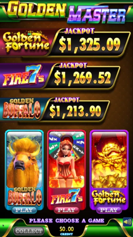 Golden Master Vertical 3-in-1 Multigame by IGS